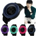 thumbnail image 3 of MasteelfCA Man's Simple Design Waterproof LED Digital Electronic Wrist Watch Multifunction Military Quartz Watch (Black), 3 of 4