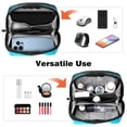 thumbnail image 6 of Dolphin Waterproof Oxford Fabric Storage Pouch for Electronic Devices - Cord Organizer, Hard Drive Bags, Canvas Storage Box Small, Charger Cord Organizer - 5.9x9.44x3.14 in, 6 of 6
