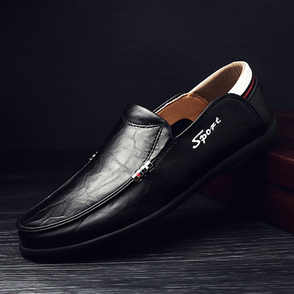 men comfortable leisure durable casual leather shoes