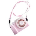 thumbnail image 6 of Frogued Portable Mini USB Charging Camera Shape Hanging Neck LED Summer Cooling Fan (Blue), 6 of 12