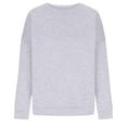 thumbnail image 5 of Horkkom Crewneck Sweatshirts Women Plus Size Long Sleeve Pullover Sweatshirt Casual Solid Color Fleece Sweatshirts XXXXXL, 5 of 6