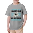 thumbnail image 4 of NAFUU Toddler Boy T-Shirts Easter Cartoon Rabbits Prints O-Neck Short Sleeve Tees For Children Youth Stylish Top Going Out Tops For Boys Sizes 12-13 Years, 4 of 4