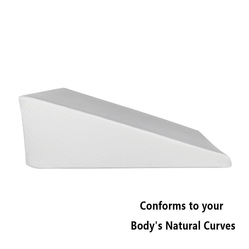 Zimtown Bed Wedge Pillow with Memory Foam Top Ideal for Comfortable and