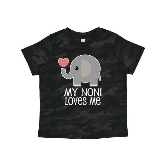Inktastic My Noni Loves Me Grandchild Boys or Girls Toddler T-Shirt