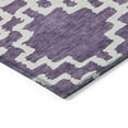 thumbnail image 4 of Addison Rugs Chantille Indoor/Outdoor Transitional Diamonds Purple Washable Rectangle Rug, 8' x 10', 4 of 6