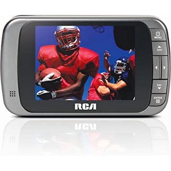 Restored RCA DHT235 Silver MINI 3.5" Portable LCD TV (Refurbished)