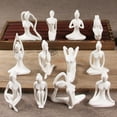 thumbnail image 3 of Dream Lifestyle Yoga Figurine Yoga Pose Figurine Yoga Statue, Yoga Meditation Decor Ceramic Yoga Pose Statue Yoga Figurine Statue for Living Room Home Decoration Yoga Gift, 3 of 8