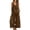 Brown 07, variant on Two Piece Sets for Women 2 Piece Solid Vacation Outfit Set, Deep V Neck Sleeveless Tank Top+Drawstring High Waist Pleated Wide Leg Pants with Side Pockets Cute Tops for Women