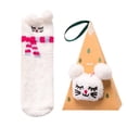 thumbnail image 1 of Gibobby Bonitos calcetines de animales en 3D con caja de regalo, calcetines de lana de Coral, calcetines gruesos de invierno con bordado de dibujos animados(U), 1 of 5