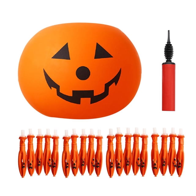 Luz Led De Halloween, Linterna De Calabaza Naranja, Suministros De Vacaciones Para Patio, Jardín, Césped Vogacara HA045204-01