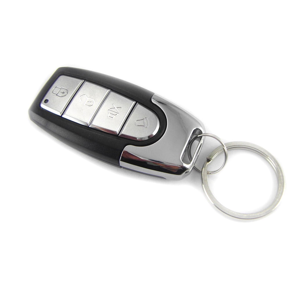 Anself Universal Car Alarm System, Non Destructive Install, 12V Automobile Device, 7 Levels Sensitivity