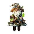 thumbnail image 1 of 2D Acrylic Outdoor Garden Statue - Tree Man/Fairy Earth Design, Weather-Resistant, for Courtyard/Flower Pots, Easy Setup, Whimsical Decor, Durable Acrylic Craftsmanship, 1 of 6