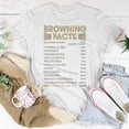 thumbnail image 5 of Browning Name Gift Browning Facts Unisex Jersey Crewneck Tshirt, 5 of 6