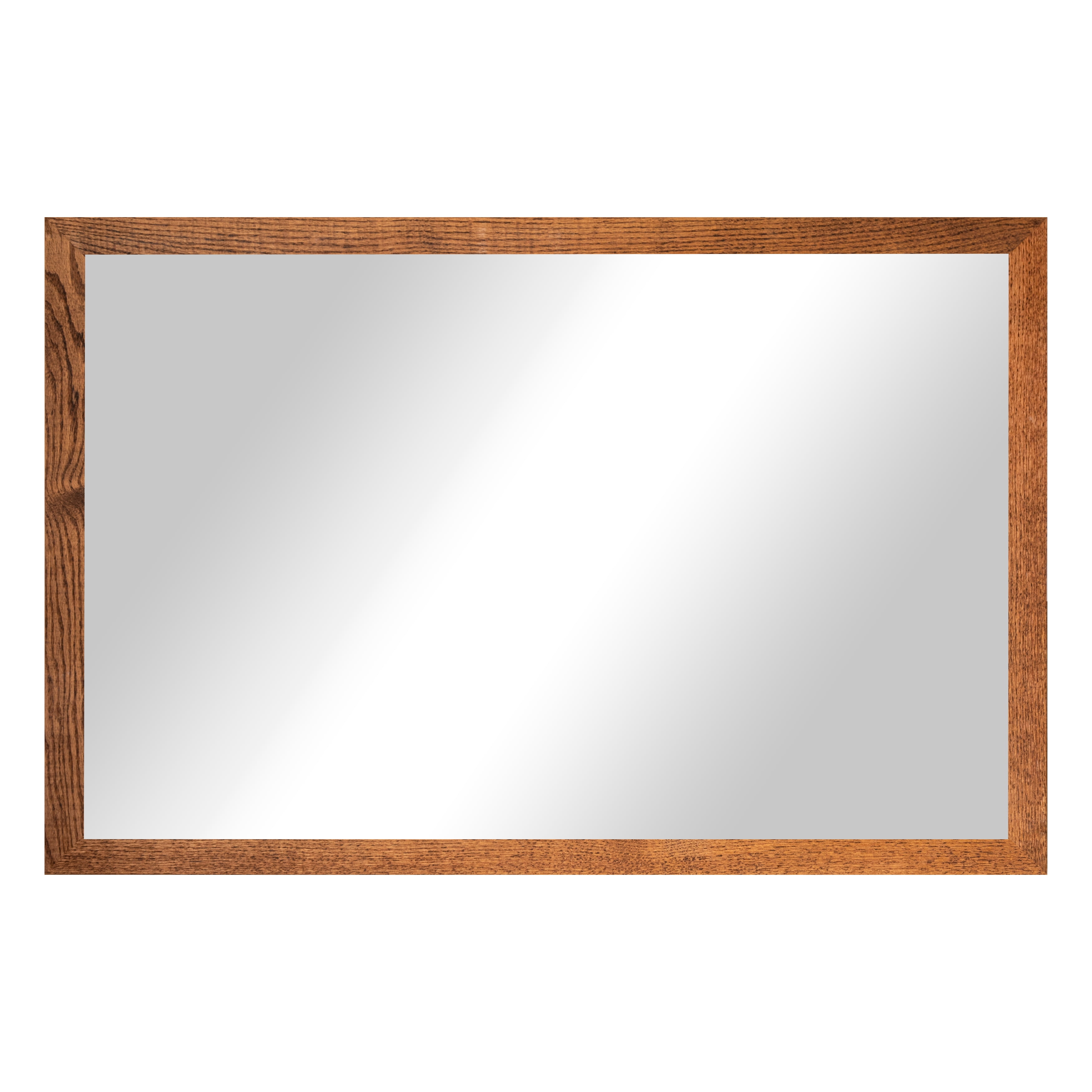 Rayne Ozark Hardwood 2" Red Oak Wall Mirror 67" x 30" Floor Mirror Honey