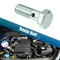 thumbnail image 2 of Unique Bargains 2 Set Universal Car Banjo Bolt Brake Line Fitting Adapter Kit M8 x 1.0 with Washers, 2 of 6
