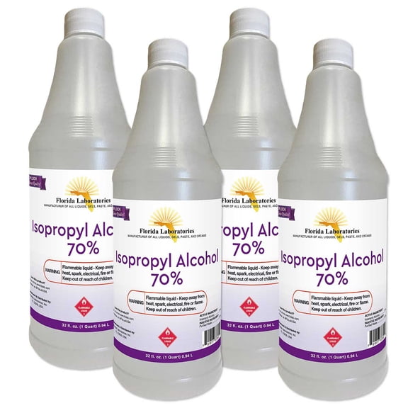 Isopropyl Alcohol 70%, 4 Quarts