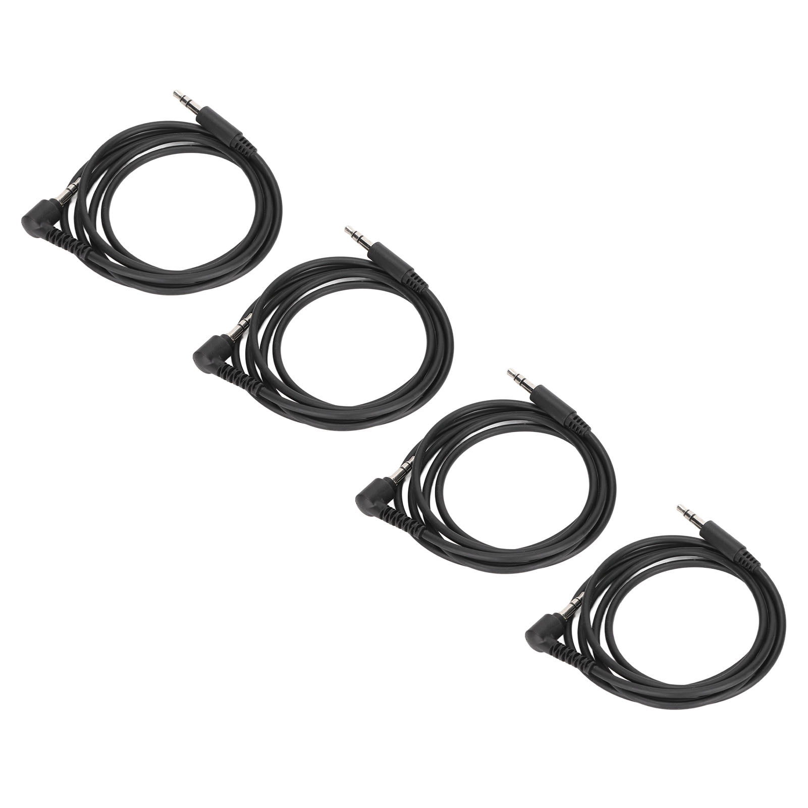 Cable De Sonido Auxiliar Macho A Macho, Cable Auxiliar Negro De 3,5 Mm ...