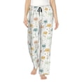 thumbnail image 2 of Lsque Dandelion Print Women's Pajama Pants, Lounge Pant - Comfortable Home Wear,Elastic Waistband, Stylish Design-XX-Large, 2 of 9