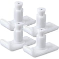 thumbnail image 1 of Walker Ski Glides Universal Fit Mobility Accessory for Seniors White 4 Pack, 1 of 4