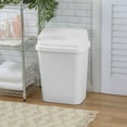 thumbnail image 5 of Sterilite 7.8 Gallon SwingTop Kitchen Wastebasket Trash Can, White (6 Pack), 5 of 9