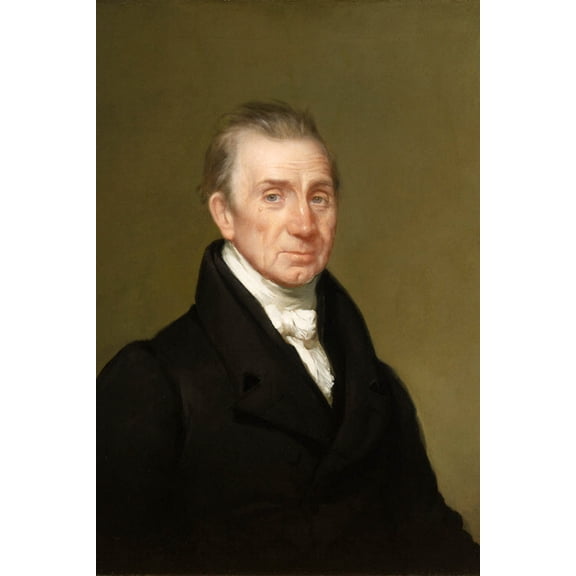 24x36 gallery poster, James Monroe, 1829 by Chester Harding