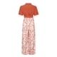 thumbnail image 4 of Camisa Top de manga de murciélago para mujer + Pantalones 2 piezas Conjunto de pantalones de camisa de verano de moda (Naranja XXL) Kuymtek Naranja T XXL para Mujer, 4 of 6
