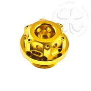 GP Engine Oil Cap Gold For Suzuki GSXR 600 750 Seal CNC Aluminum Filler Lid