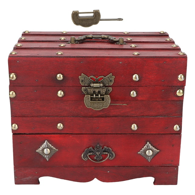 Caja De Almacenamiento De Madera, Accesorio De Escritorio Rústico, Gabinete De Almacenamiento Artesanal, Regalos Decorativos Portátiles, Caja De Almacenamiento De Madera Para ANGGREK Otros