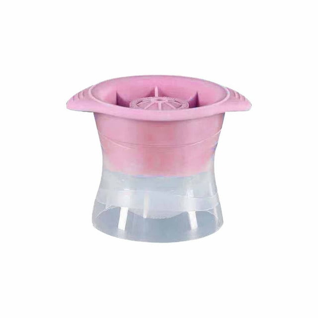 Xihbxyly Máquina para Hacer Hielo de Whisky, Cubitos de Hielo Esféricos Grandes, de Fusión Lenta para Mantener El Frío Por Más Tiempo, Ideal para Cócteles y Bebidas, Tapa a Presión para Apilar, Apto