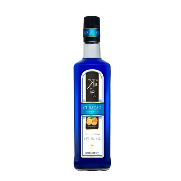 Licor de Curazao Azul, Karamelo, 750 ml Karamelo Licor