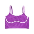 thumbnail image 4 of WEIWEN Womens V Neck Tank Tops Dressy Summer Sleeveless Tops Slim Fit Casual Going Out T Shirts 2026 Trendy Basic Cami Tanks Woman Blouses Purple, M, 4 of 5