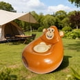 thumbnail image 7 of Cute Animals Inflatable Chair, Portable Lazy Sofa Lounge Seat, Thick PVC Comfortable Chair, Lightweight Foldable Furniture for Bedroom Living Room Balcony Beach Camping, 7 of 7