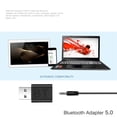 thumbnail image 4 of Kearding 3,5mm compatible con Bluetooth 5,0 Kit de coche inalámbrico música estéreo USB potencia receptor de Audio adaptador Auto para Radio de Cables de audio/vídeo, 4 of 6