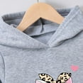 thumbnail image 6 of Gubotare Girls' Clothing Sets Girls' Active Sweatsuit - 2 Piece Fleece Pullover Hoodie and Sweatpants - Jogger Pants Set Size 5T 6T (Grey,5-6 Years), 6 of 7