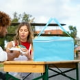 thumbnail image 4 of Waterproof Lunch Handbag Portable Food Delivery Bag Insulated Cake Carrier, 4 of 6