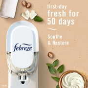 Febreze Plug Refill Odor-Fighting Air Freshener Soothe & Restore Scent, 1 Count, 0.87 fl oz
