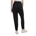 thumbnail image 3 of Danskin Women's Luxe Retro Jogger Sweatpant, Black, Small, 3 of 8