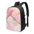 thumbnail image 1 of YFYANG 17" Laptop Backpack, Pink Rose Art Fashion Travel Work Backpack with USB and Headphone Cable Interface for Men and Women, 1 of 8