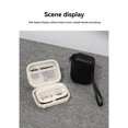 thumbnail image 2 of CWATCUN Cwatcun D158 Portable Camera Storage Case - Compact EVA Hard Shell Crossbody Bag for Digital Devices, Shockproof Design, Adjustable Internal Space, Available in Black or Beige, 2 of 6