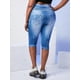 thumbnail image 4 of Talla grande 3D Imprimir Capri Jeggings Rosegal  Leggings de talla grande, 4 of 5
