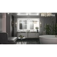 Keonjinn LED Bathroom Mirror 30'' x 36'', Frontlit & Backlit, 3 Colors ...