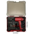 thumbnail image 2 of 12V Portable Electric Screwdriver Set - Vessel Electric Screwdriver 30-Piece Bit Set for Home Repairs, Lightweight Power Tool, Durable Cordless Screwdriver, Home Maintenance Gadget, 8.6*7.2in, Red, 2 of 8