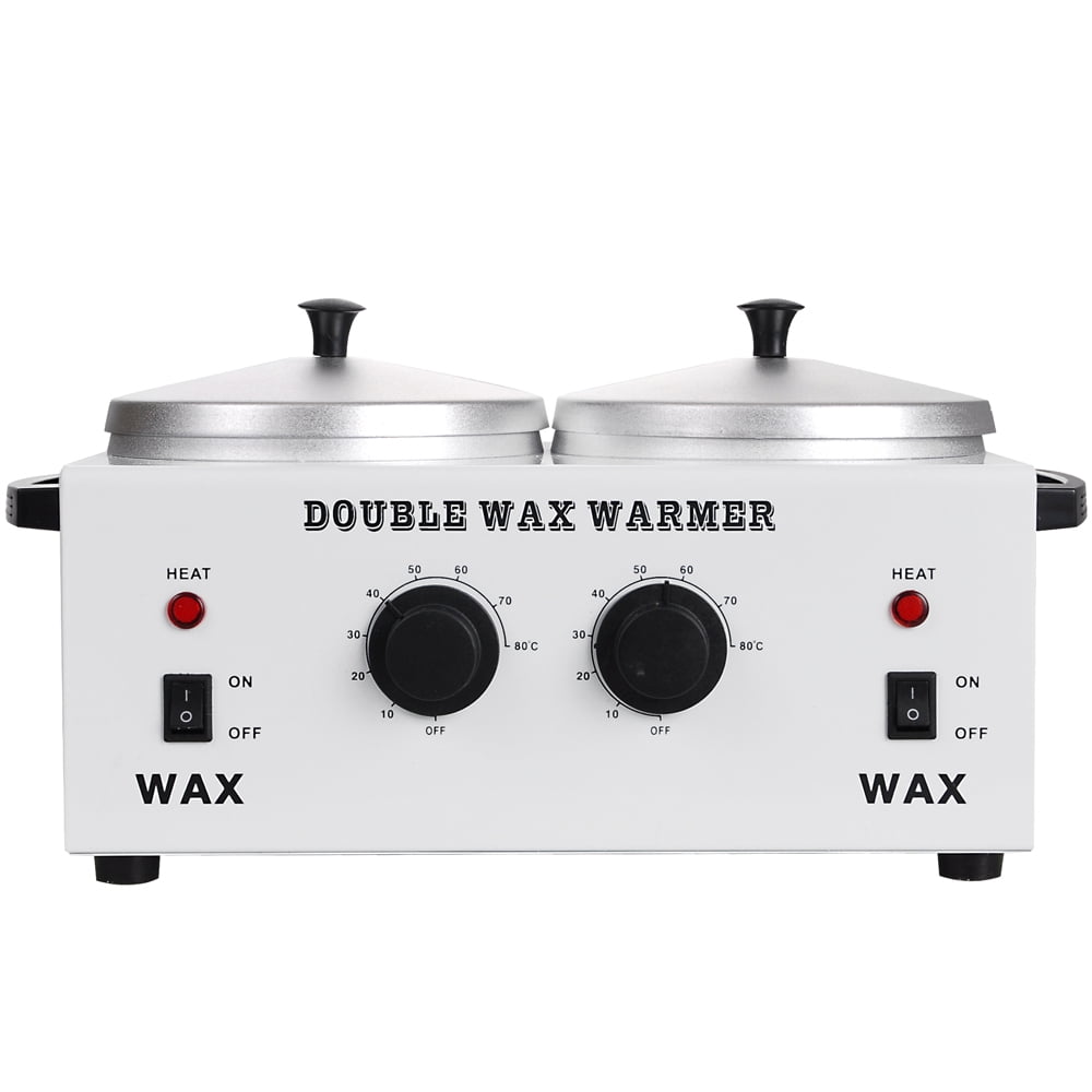 DOUBLE Wax Warmer Professional Electric Heater Dual Parrafin Hot Facial