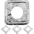 thumbnail image 1 of Here's a polished and professional product description based on your input:\n\n \n\n**10pcs Heat Resistant Aluminum Stove Top Covers – Durable Disposable, 1 of 5