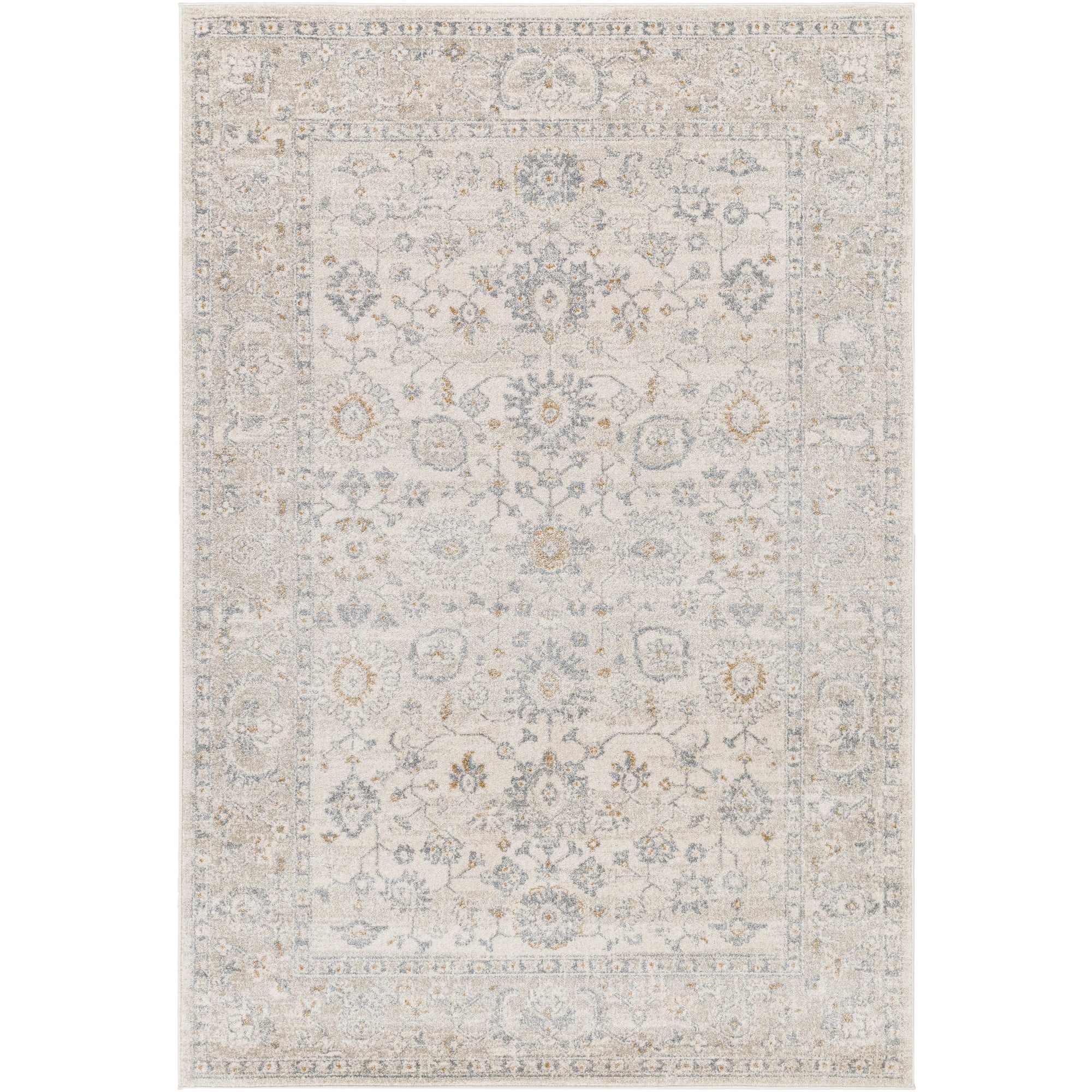 Livabliss Alpharetta Area Rug, 9'2" x 12', Medium Gray