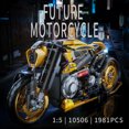 thumbnail image 6 of Leimao 1:5 Future Motorcycle Building Set, Christmas Birthday Gift for Teen Boys (1981 Pcs), 6 of 12