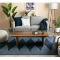 thumbnail image 6 of Well Woven Loop-De-Loop Aztec Modern Area Rug, Blue, 6 of 7