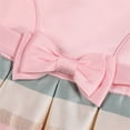 thumbnail image 3 of Otqutp Toddler Beach Sundress Kids Baby Girls Spring Summer Print Ruffle Short Sleeve Princess Dress for 2 to 10 Years, 3 of 7