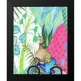 thumbnail image 2 of Medley, Elizabeth 12x14 Black Modern Framed Museum Art Print Titled - What A Wild Llama Ride, 2 of 5