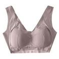 thumbnail image 4 of Eashery Women Bras Push Up Low Impact Soft Women Underwear Seamless Coffee 5XL, 4 of 4